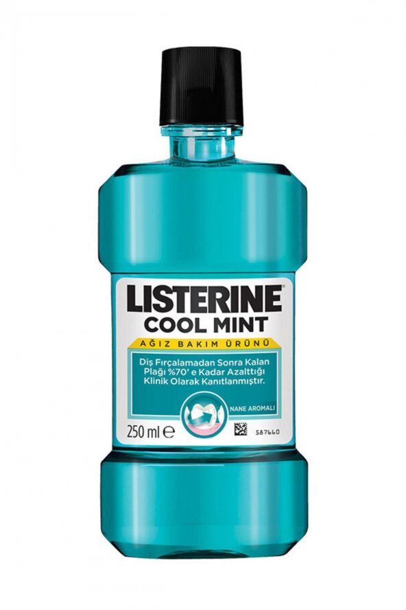 Listerine Cool Mint Ağız Bakım Ürünü 250ml ürün görseli 1