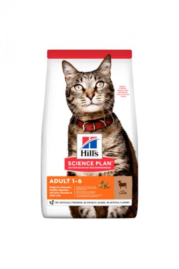Hills Science Plan Hills Science Plan Optimal Care Kuzu Etli Pirinçli Yetişkin Kedi Maması 3 kg ürün görseli 1