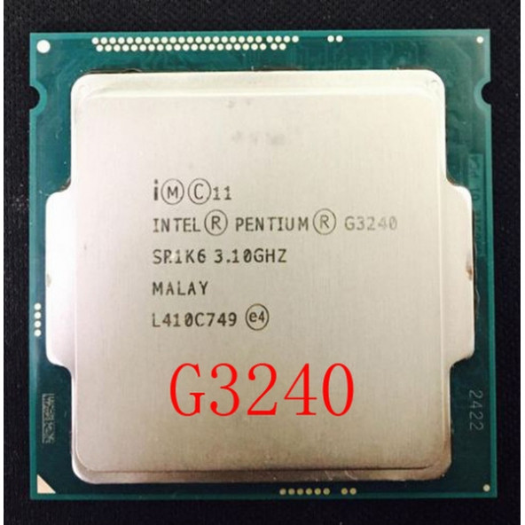 Intel Pentium G3240 3.1 GHz LGA1150 3 MB Cache İşlemci Tray (2EL) ürün görseli 1