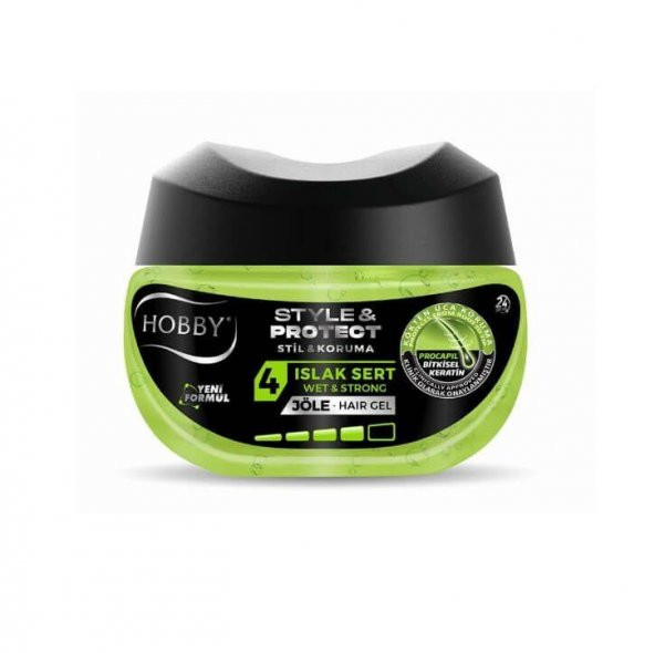 Hobby 250ml  Energy Saç Şekillendirici Jöle No:4 Islak Sert ürün görseli 1