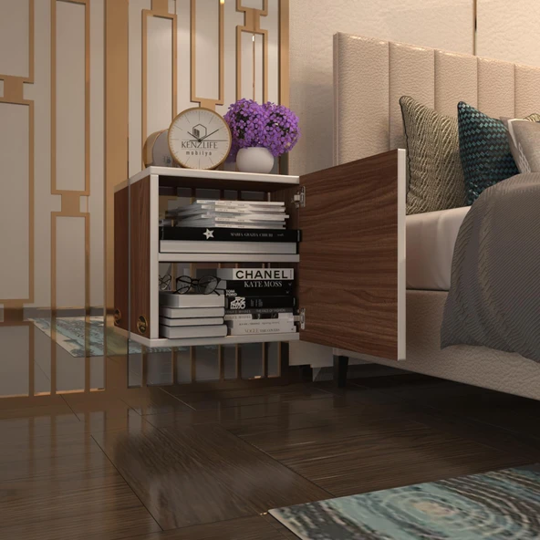 Kenzlife komodin susanin cvz 39*39*20 banyo ecza mutfak dolabı(m)kapaklı arkalıksız ürün görseli 1