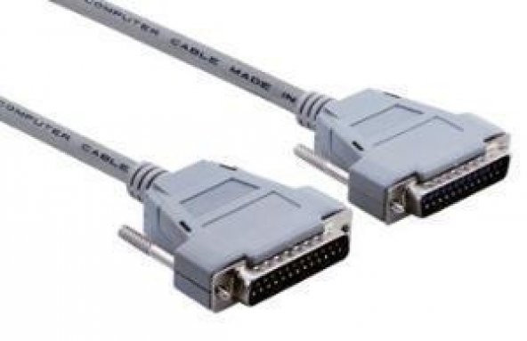 25 Pin Paralel Erkek - Erkek Kaliteli Kablo - 10 Metre ürün görseli 1
