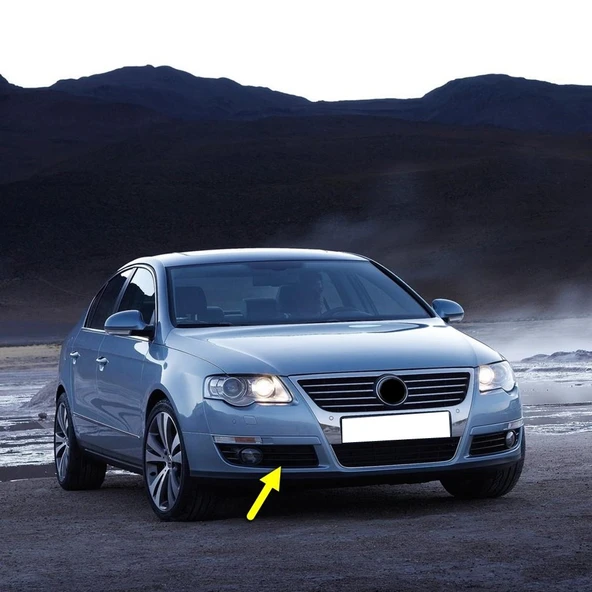 VW Passat B6 2006-2011 Ön Tampon Sağ Sis Farı Kapağı 3C0853666A ürün görseli 1