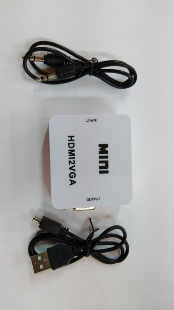 HDMI to VGA Çevirici Power Beslemeli ürün görseli 1