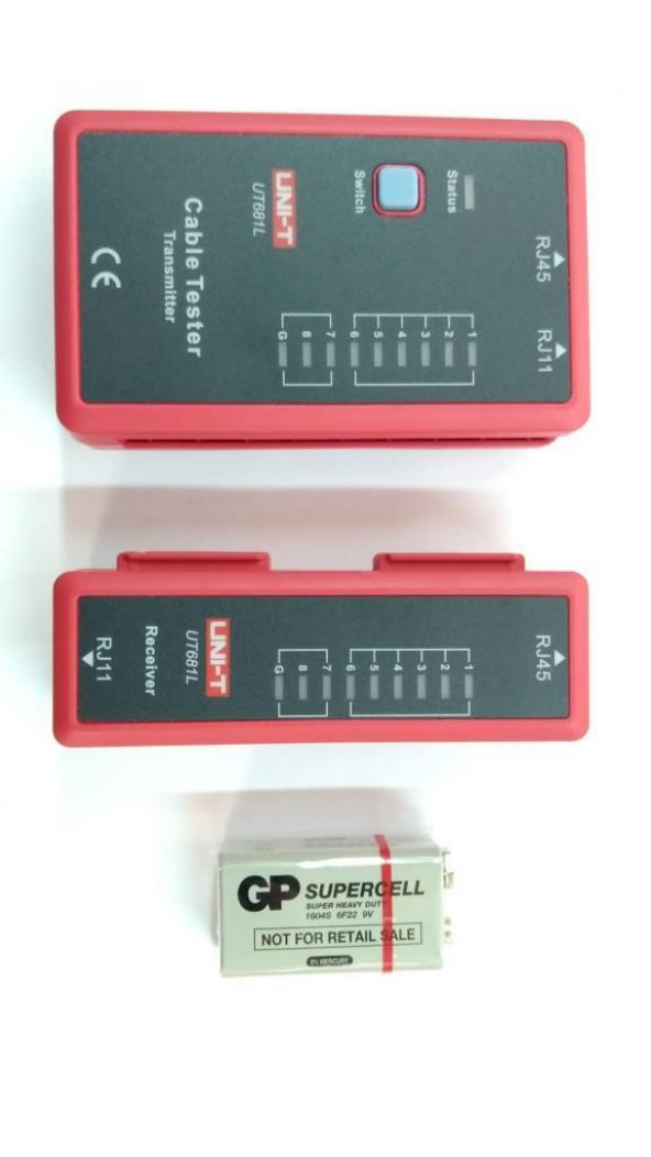 UNI-T UT681L - RJ11/RJ45 Network Test Cihazı - Kaliteli ürün görseli 1