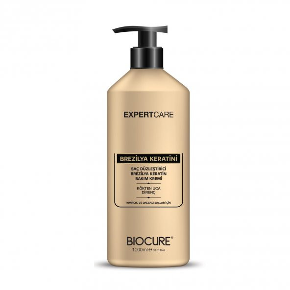 Biocure Expert Care Brezilya Keratin Saç Düzleştirici 1000ml ürün görseli 1