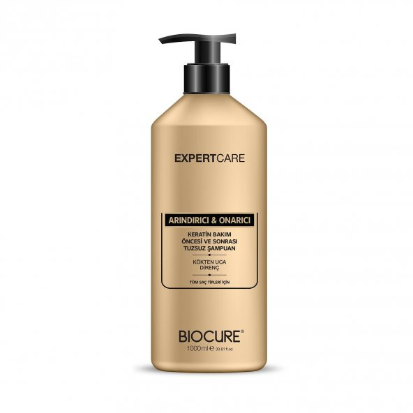 Biocure Expert Care Arındırıcı & Onarıcı Tuzsuz Şampuan 1000ml ürün görseli 1