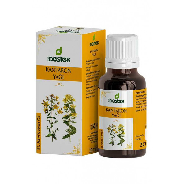 Destek Sarı Kantaron Yağı 20 ml ürün görseli 1