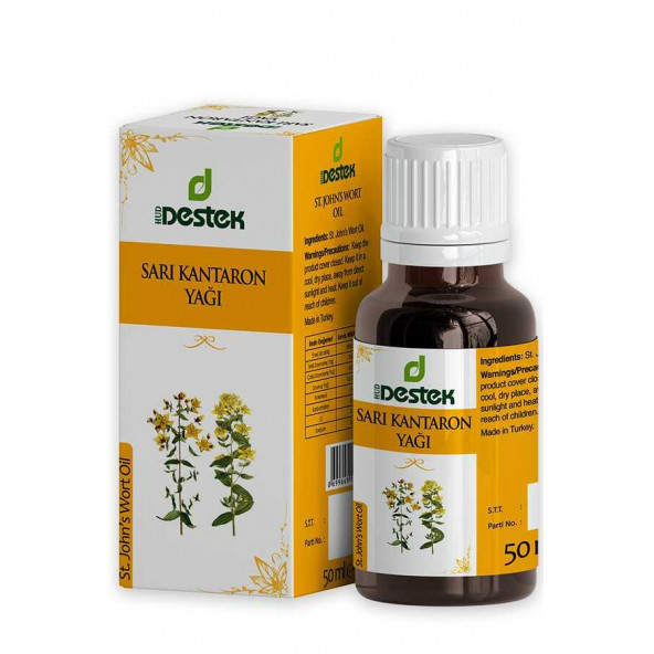 Destek Sarı Kantaron Yağı 50 ml ürün görseli 1