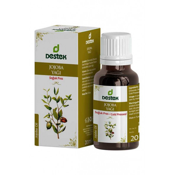 Destek Jojoba Yağı 20 ml ürün görseli 1