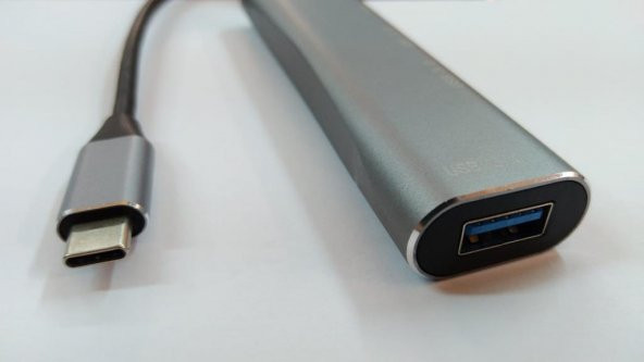 USB 3.1 Type-C Hub - 3x USB 3.0 + 1x Type-C - Resim 2
