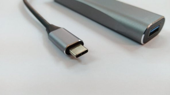 USB 3.1 Type-C Hub - 3x USB 3.0 + 1x Type-C - Resim 3