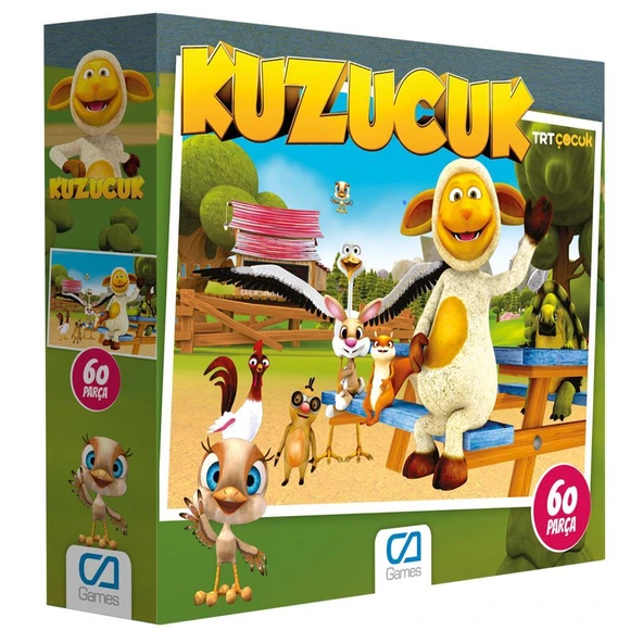 Ca Games Kuzucuk 60 Parça Puzzle Eğitici ve Öğretici Oyun ürün görseli 1