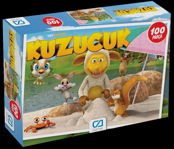 Ca Games Kuzucuk 100 Parça Puzzle Eğitici ve Öğretici Oyun ürün görseli 1