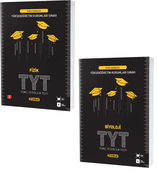 Hız Tyt Fizik + Biyoloji Soru Bankası Seti 2 Kitap ürün görseli 1