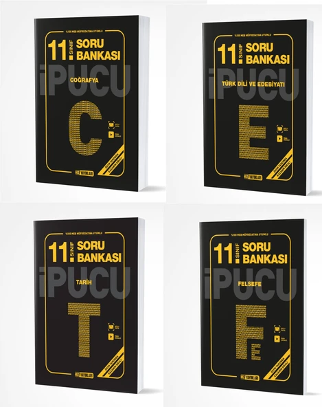 Hız 11. Sınıf Edebiyat + Tarih + Coğrafya + Felsefe Soru Seti 4 Kitap ürün görseli 1