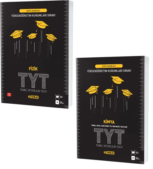 Hız Tyt Fizik + Kimya Soru Bankası Seti 2 Kitap ürün görseli 1