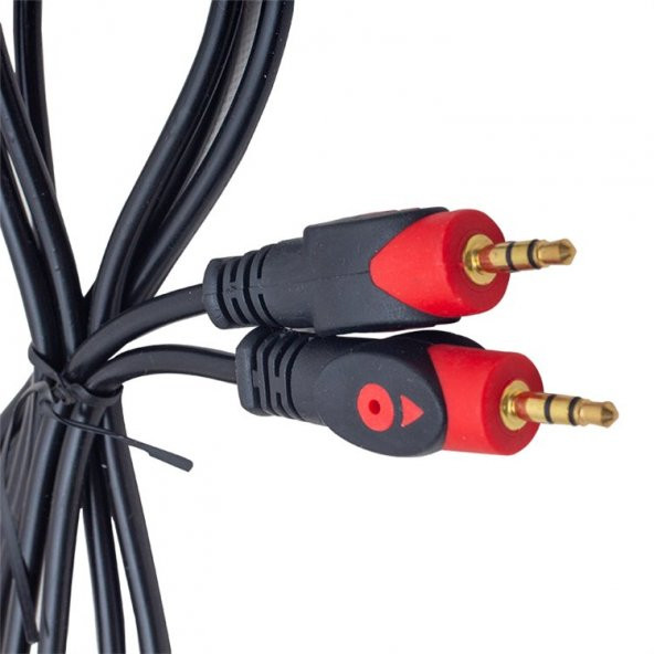 3.5 mm Erkek/Erkek 1.5 Metre Stereo Aux Kablo Kutulu ürün görseli 1