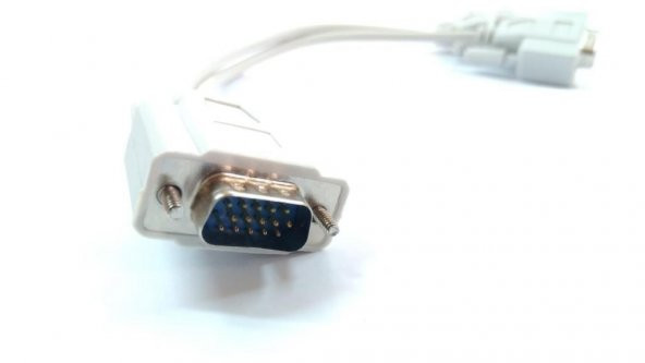 VGA Splitter Y Kablo - 1 Giriş - 2 Çıkış - Resim 2