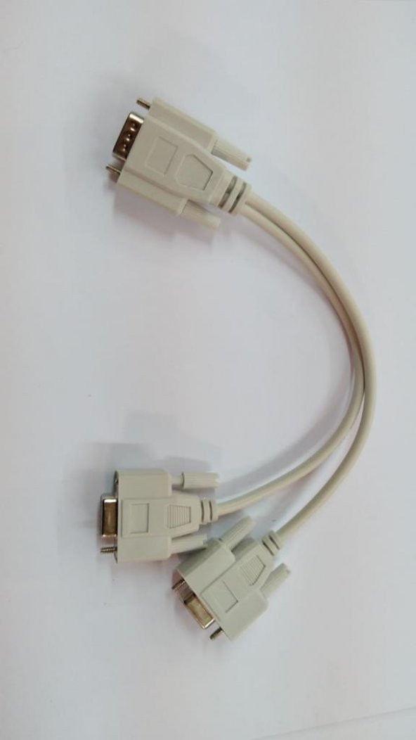 VGA Splitter Y Kablo - 1 Giriş - 2 Çıkış - Resim 4