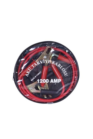 Çantalı Akü Takviye Kablosu 1200 Amper 2 Metre ürün görseli 1