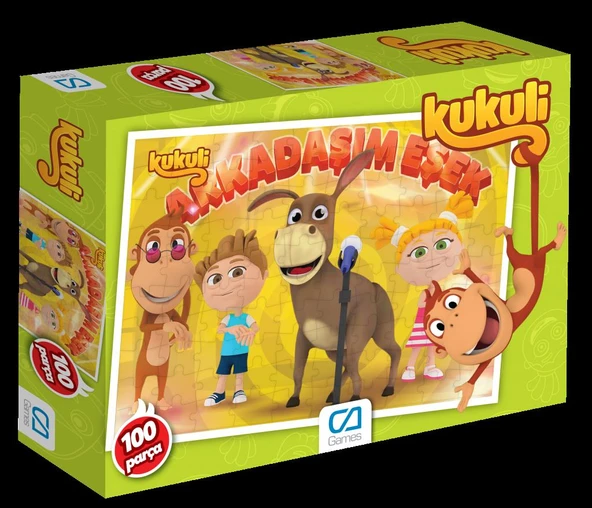 Ca Games Kukuli Puzzle 100 Parça Puzzle Eğitici ve Öğretici Oyun ürün görseli 1