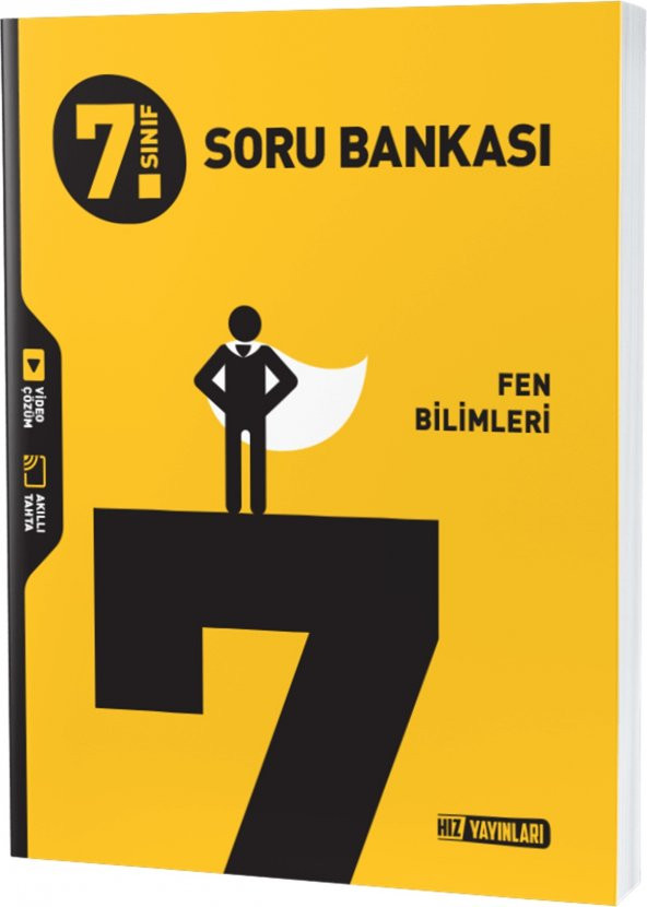 Hız Yayınları 2023 7. Sınıf Fen Bilimleri Soru Bankası ürün görseli 1