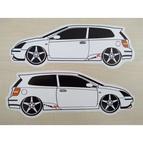 FORD FOCUS sticker 16cmx5cm 2Lİ TAKIM (FOCUS 1 HB) FORD logo - FOCUS arması - FOCUS ETİKETİ ürün görseli 1