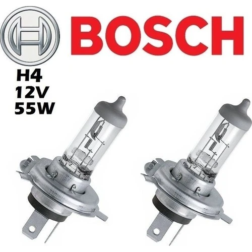 Bosch H4 12V 60/55W Far Ampülü 2 Adet Set ürün görseli 1