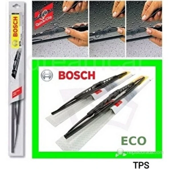 Bosch Eco 400 mm Universal Quick-Clip Telli Grafitili Silecek 3397004667 (40 Cm) ürün görseli 1