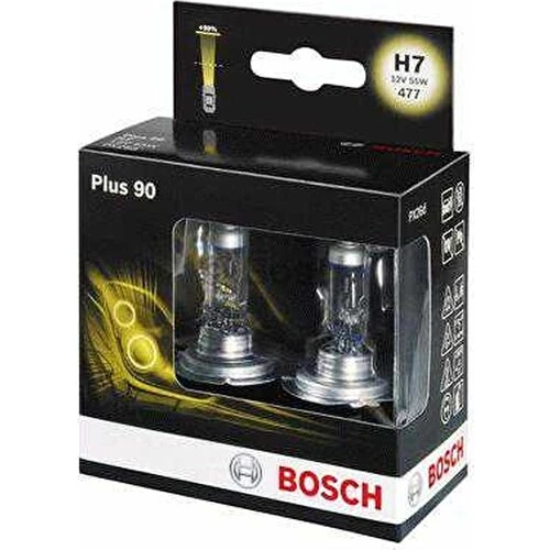 Bosch Ampül.H7 12V 55Wh7 Plus 90 Box Of 2 ürün görseli 1