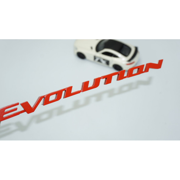 DK Tuning Lancer Evolution Kırmızı Bagaj Yazı Logo Mitsubishi İle Uyumlu ürün görseli 1