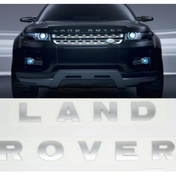 Land Rover Kaput Ve Bagaj Yazı Orjinal Ürün ürün görseli 1