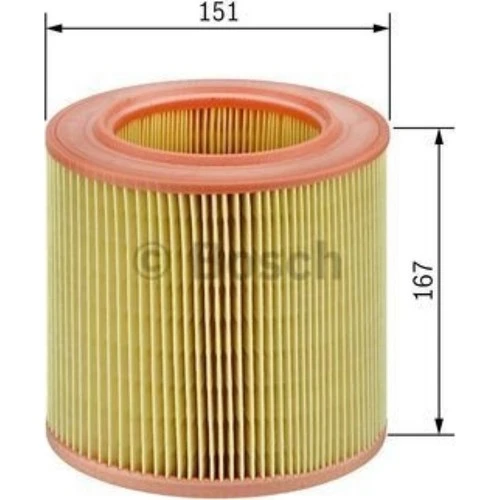 Bosch F026400027 Hava Filtresi Audi A6 0811 2.0 Tdı 2.0 Tfsı Bre ürün görseli 1