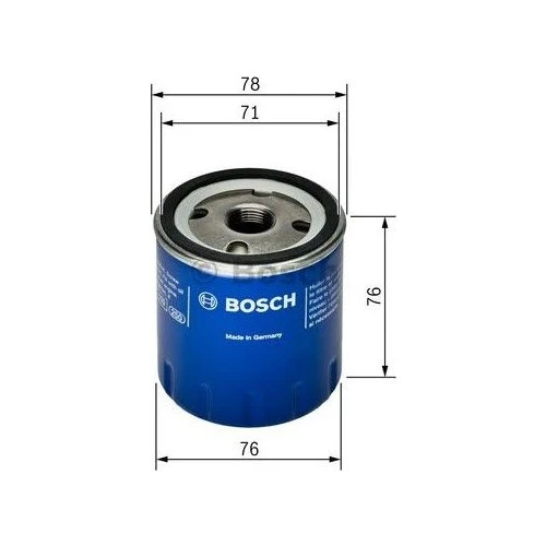 YAĞ FİLTRESİ FORD FOCUS FİESTA 0986TF0071 ürün görseli 1