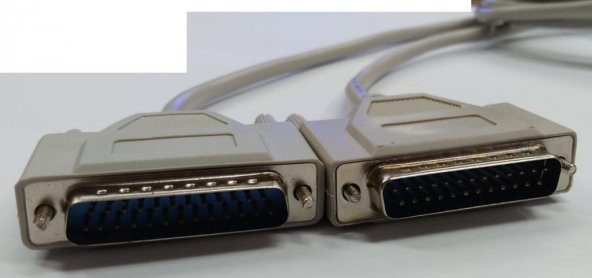 25 Pin Paralel Erkek - Erkek Kablo - 2.60 Metre ürün görseli 1