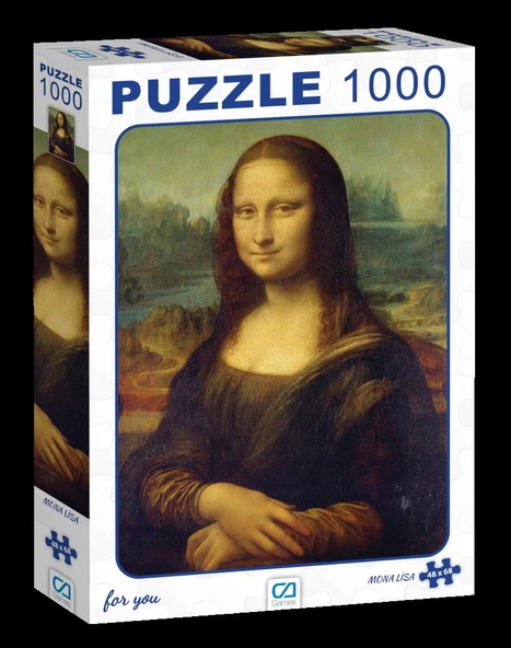 Ca Games Mona Lisa 1000 Parça Puzzle Yapboz ürün görseli 1