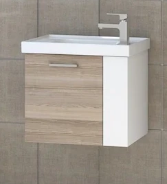 Turkuaz Cerastyle Frame Mini Lavabo 50*28 cm, Step Banyo Dolabı ürün görseli 1