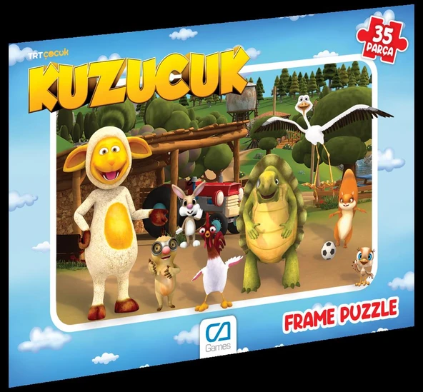 Ca Games Kuzucuk 35 Parça Frame Puzzle Eğitici ve Öğretici Oyun ürün görseli 1