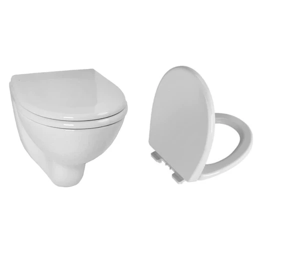 Vitra Arkitekt Asma Klozet ve VitrA Universal 1 Nuvo Yavaş Kapak ürün görseli 1