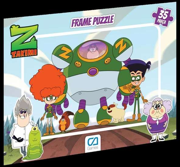 Ca Games Z Takımı 35 Parça Frame Puzzle Yapboz ürün görseli 1