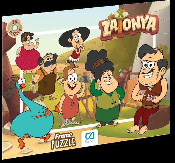 Ca Games Zatonya 35 Parça Frame Puzzle Yapboz ürün görseli 1