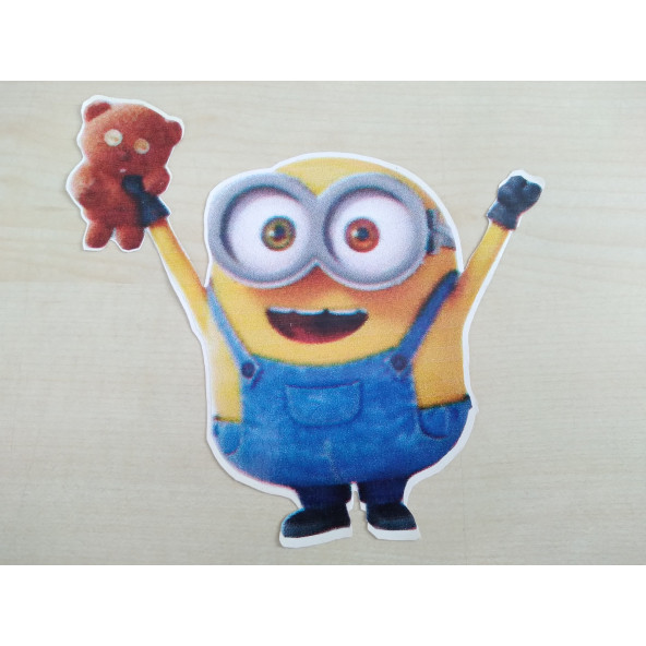Minion STİCKER 16x13cm (MİNYON) Minion ETİKETİ - Minion ÇIKARTMASI ürün görseli 1