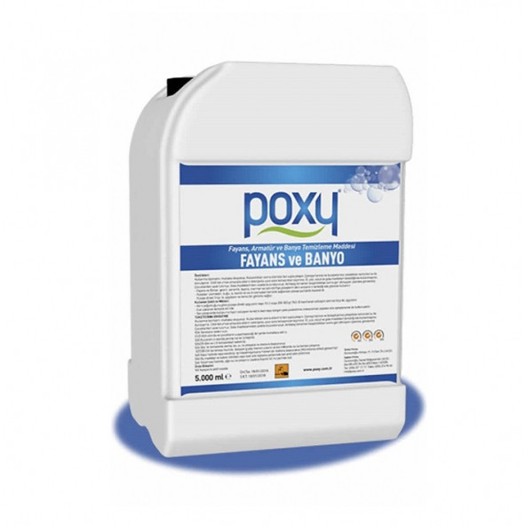 Poxy Fayans Derz Temizleyici 5 Lt ürün görseli 1