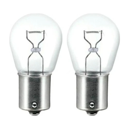 Bosch P21W Sinyal Stop Ampül 12V 21W Tek Duy - Düz Tırnak (2 Adet) ürün görseli 1