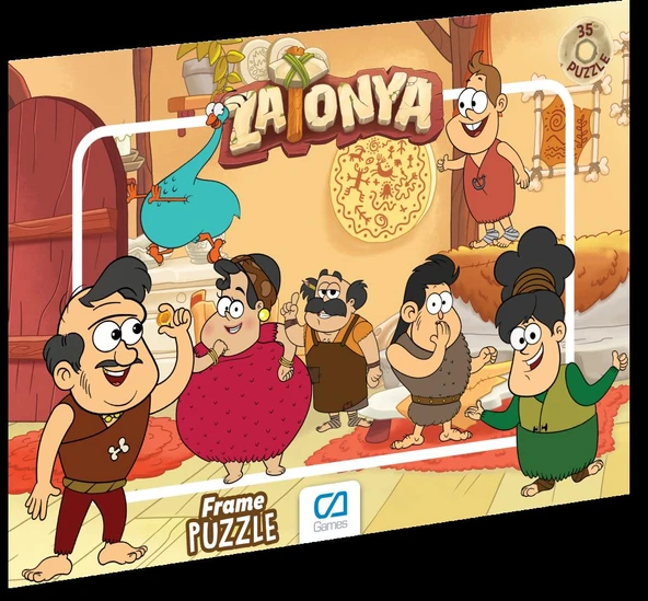 Ca Games Zatonya 35 Parça Frame Puzzle Yapboz ürün görseli 1
