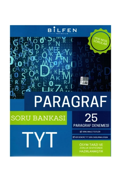 Bilfen Tyt Paragraf Soru Bankası Ve 25 Adet Paragraf Denemesi ürün görseli 1