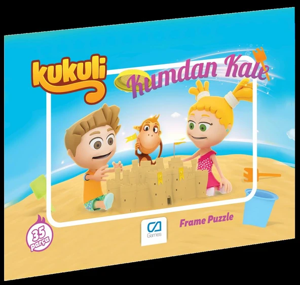 Ca Games Kukuli 35 Parça Frame Puzzle Yapboz ürün görseli 1