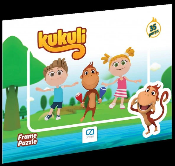 Ca Games Kukuli 35 Parça Frame Puzzle Yapboz ürün görseli 1