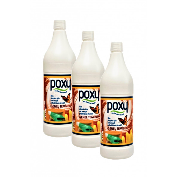 Poxy Genel Temizlik 1 Lt 3Adet ürün görseli 1